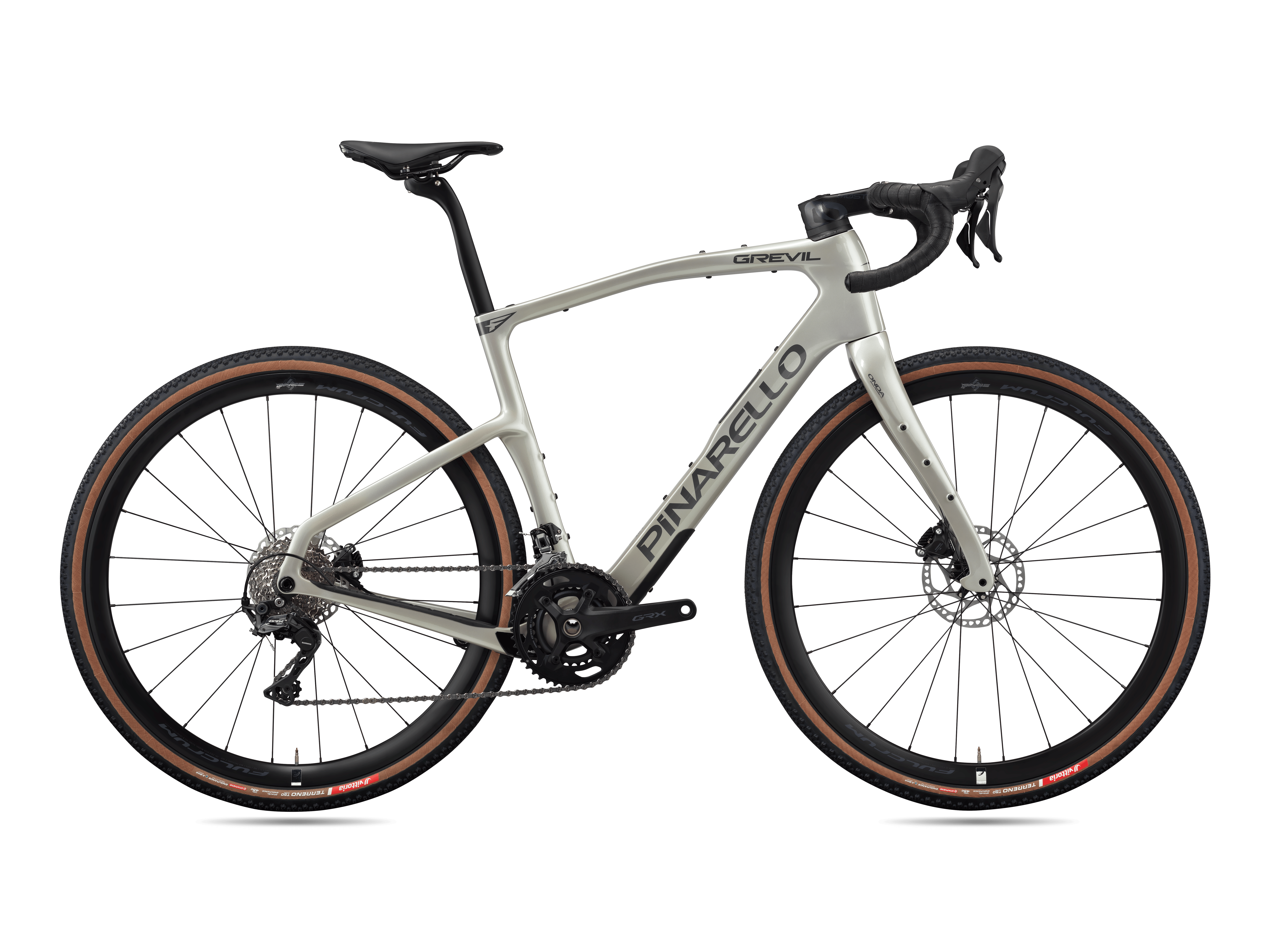 PINARELLO GREVIL F1 GRX610 2x12 Comet Silver Shiny